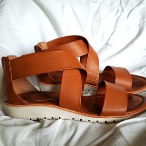 Cross Strap Sandals